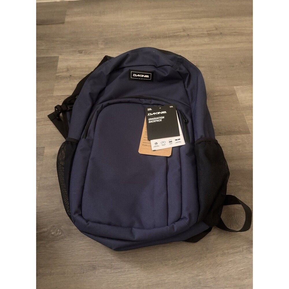 Dakine Campus 33L Laptop Backpack Odyssey Navy Blue with Cooler Pocket New
